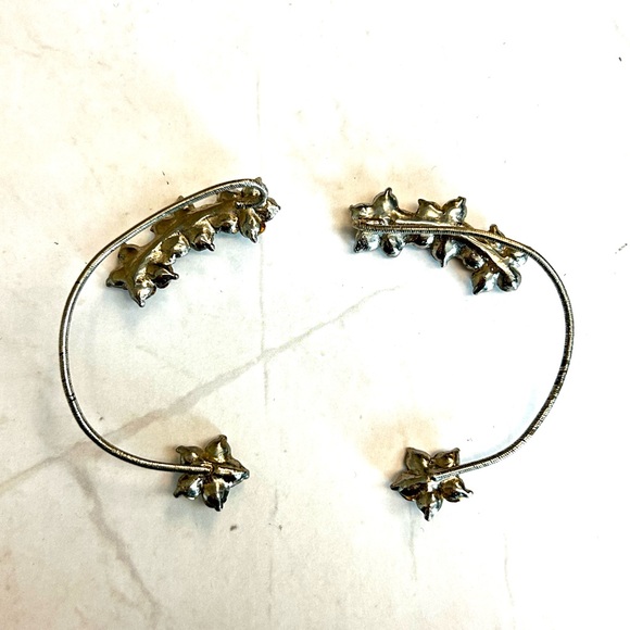 Vintage Rhinestone Ear Cuff Wraps - Picture 4 of 4